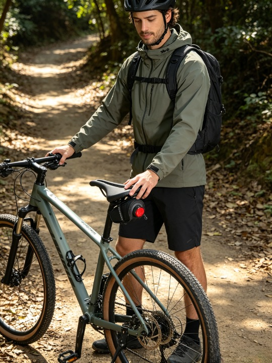 Gaciron Bird Nest-300G(S) Rechargeable Bicycle Taillight Saddle Bag Clip IPX6 TPU 5 Modes Night Riding