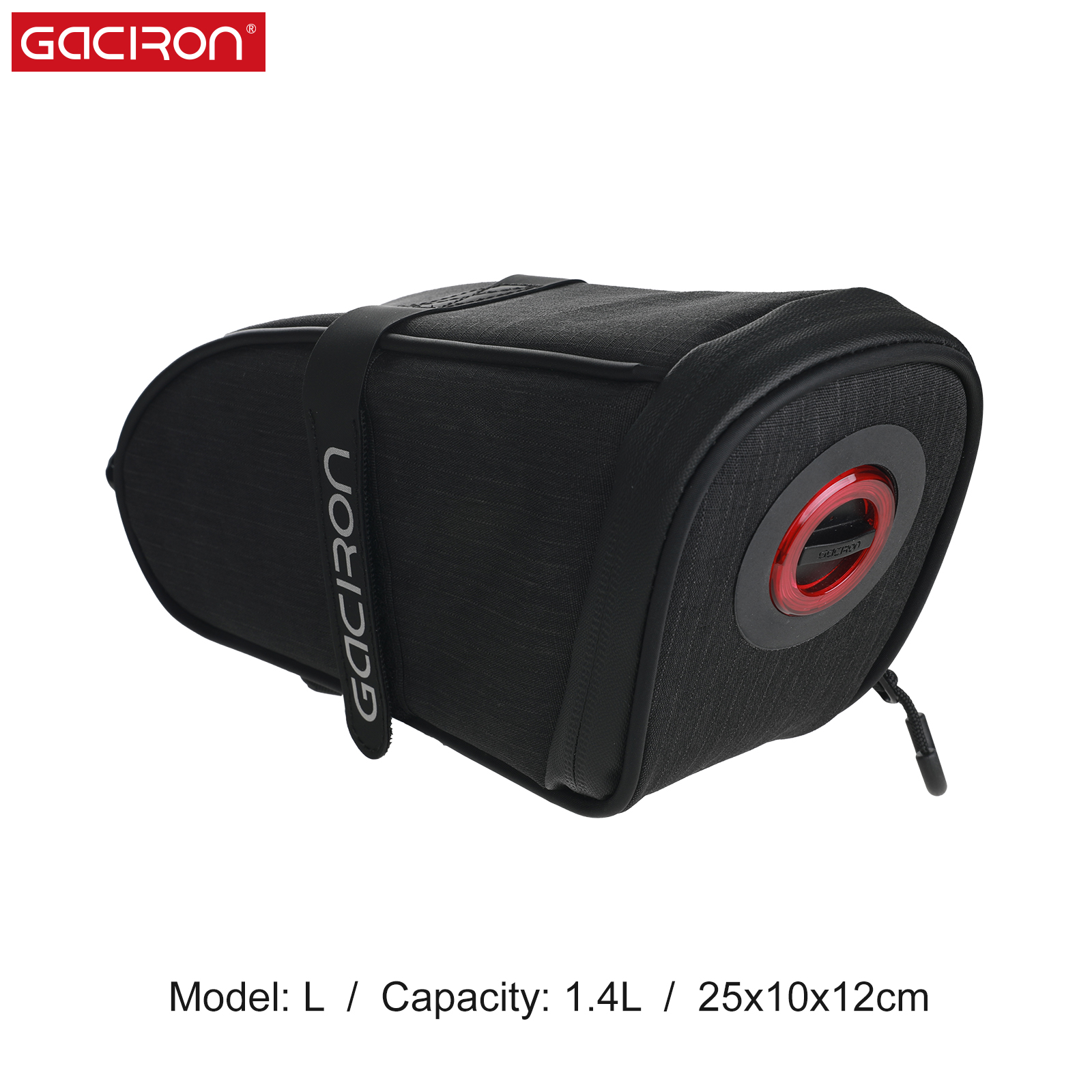 Gaciron Bird Nest 300 Saddle Bag Smart Bike Taillight