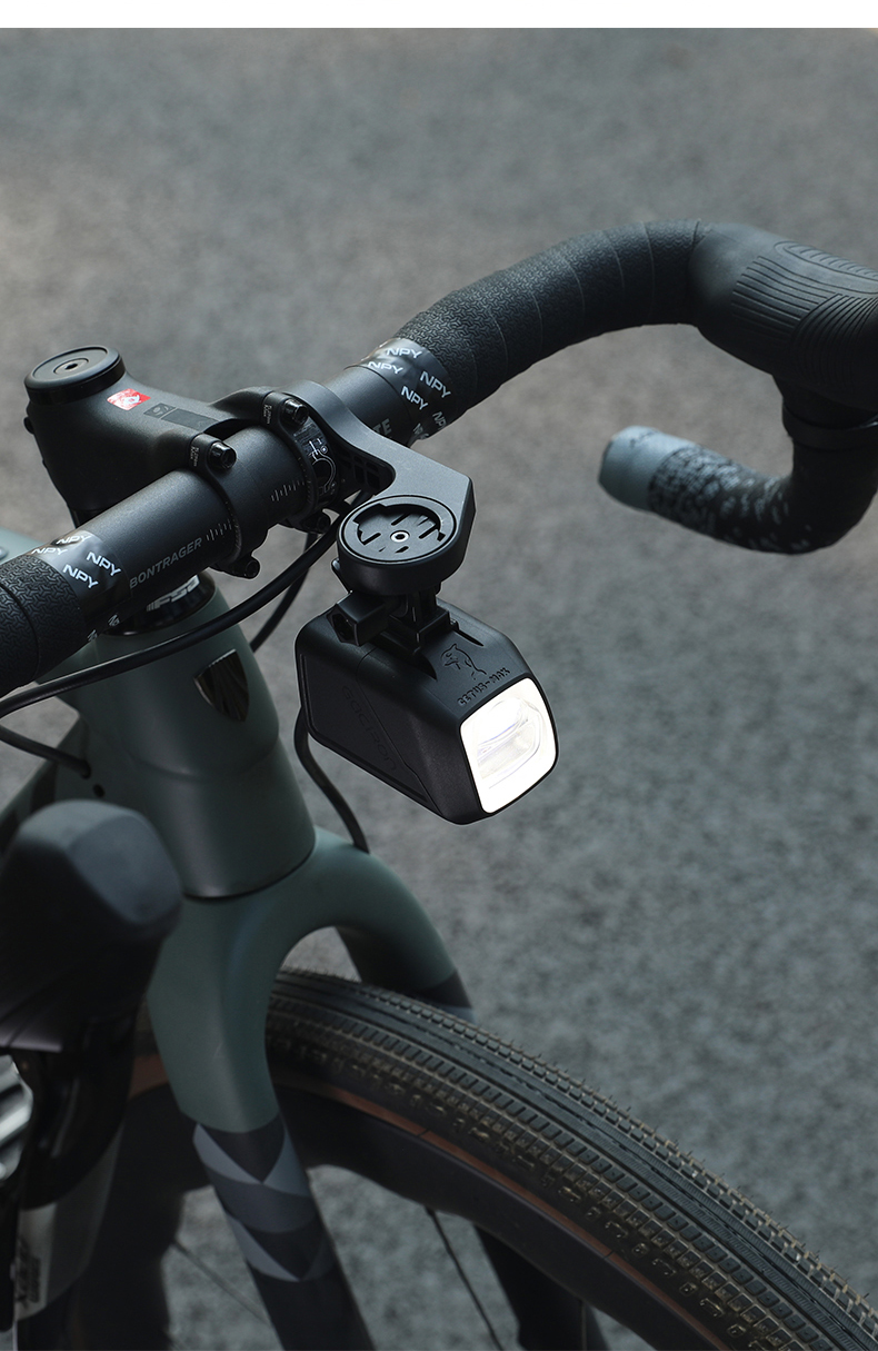 Gaciron Cetus-Max 2000 Lumen Smart LED Bike Front Light IPX6 Rechargeable Aluminum Alloy Wireless Remote 7 Modes Night Cycling