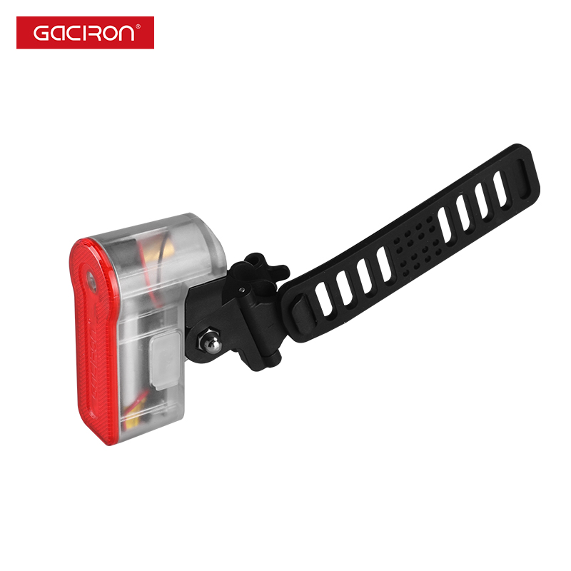 Gaciron W03AW 30LM Smart Laser Brake Taillight Rechargeable Battery IPX6 Waterproof >100h Runtime Super Bright Emergency Night