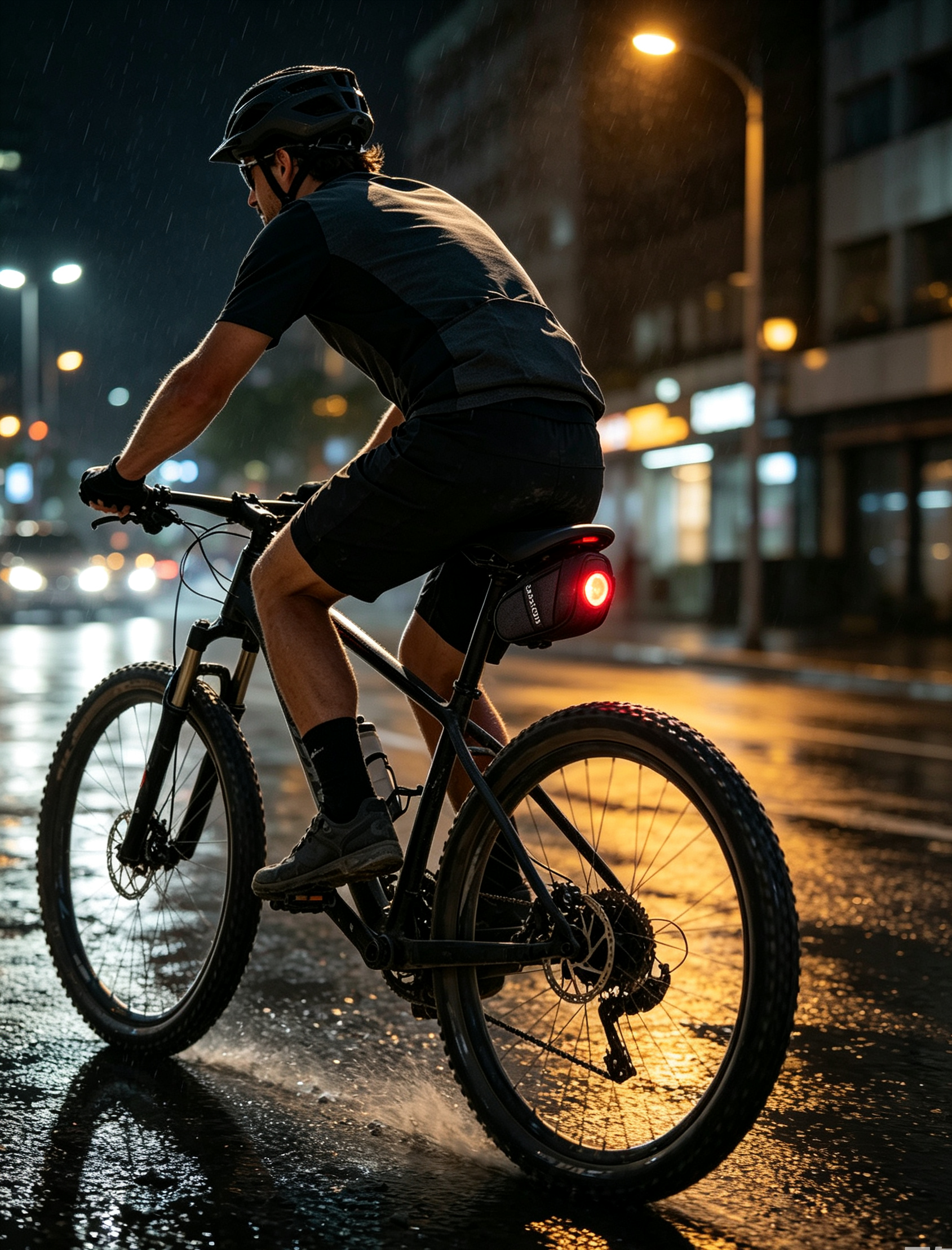 Gaciron Bird Nest 300G Saddle Bag  Magnetic Mount Rechargeable LED Battery Long Runtime Night Bicycle Light Storage Bag