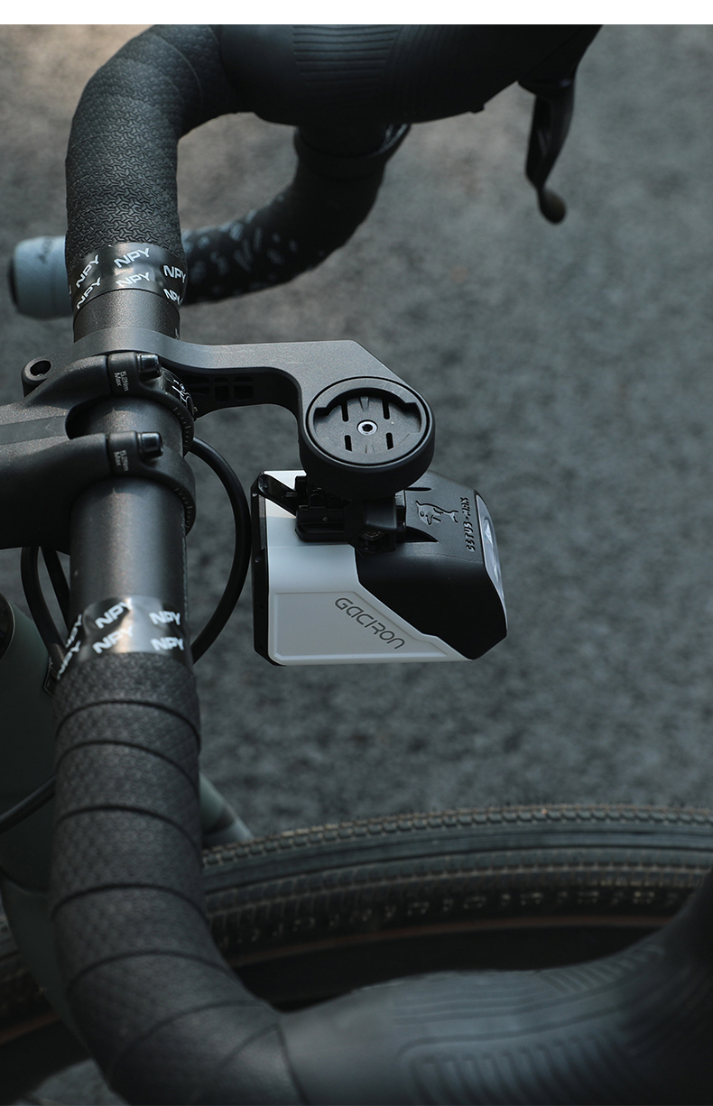 Gaciron Cetus-Max 2000 Lumen Smart LED Bike Front Light IPX6 Rechargeable Aluminum Alloy Wireless Remote 7 Modes Night Cycling