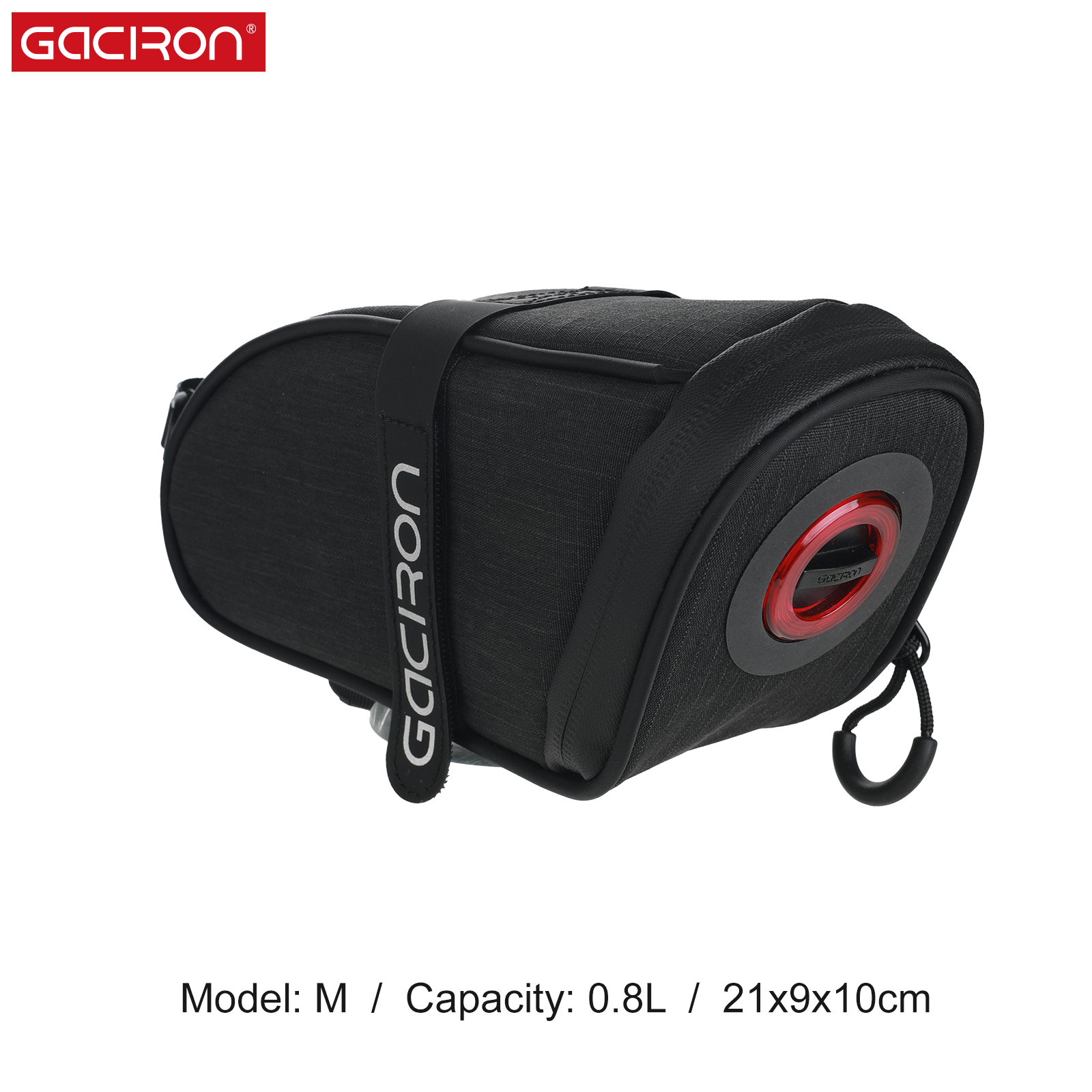 Gaciron Bird Nest 300 Saddle Bag Smart Bike Taillight Magnetic Mount Rechargeable LED Battery Waterproof Night Riding Bicycle