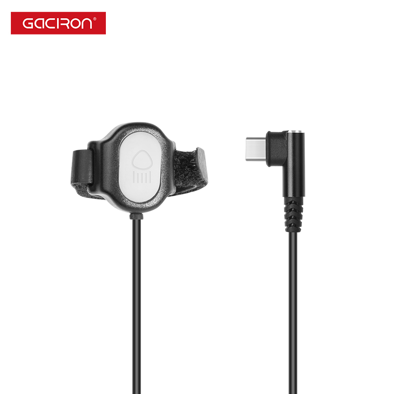 Gaciron R03 Wire Remote Flashlight for Road Bike Light-Battery Powered Plastic Headlights Accessories