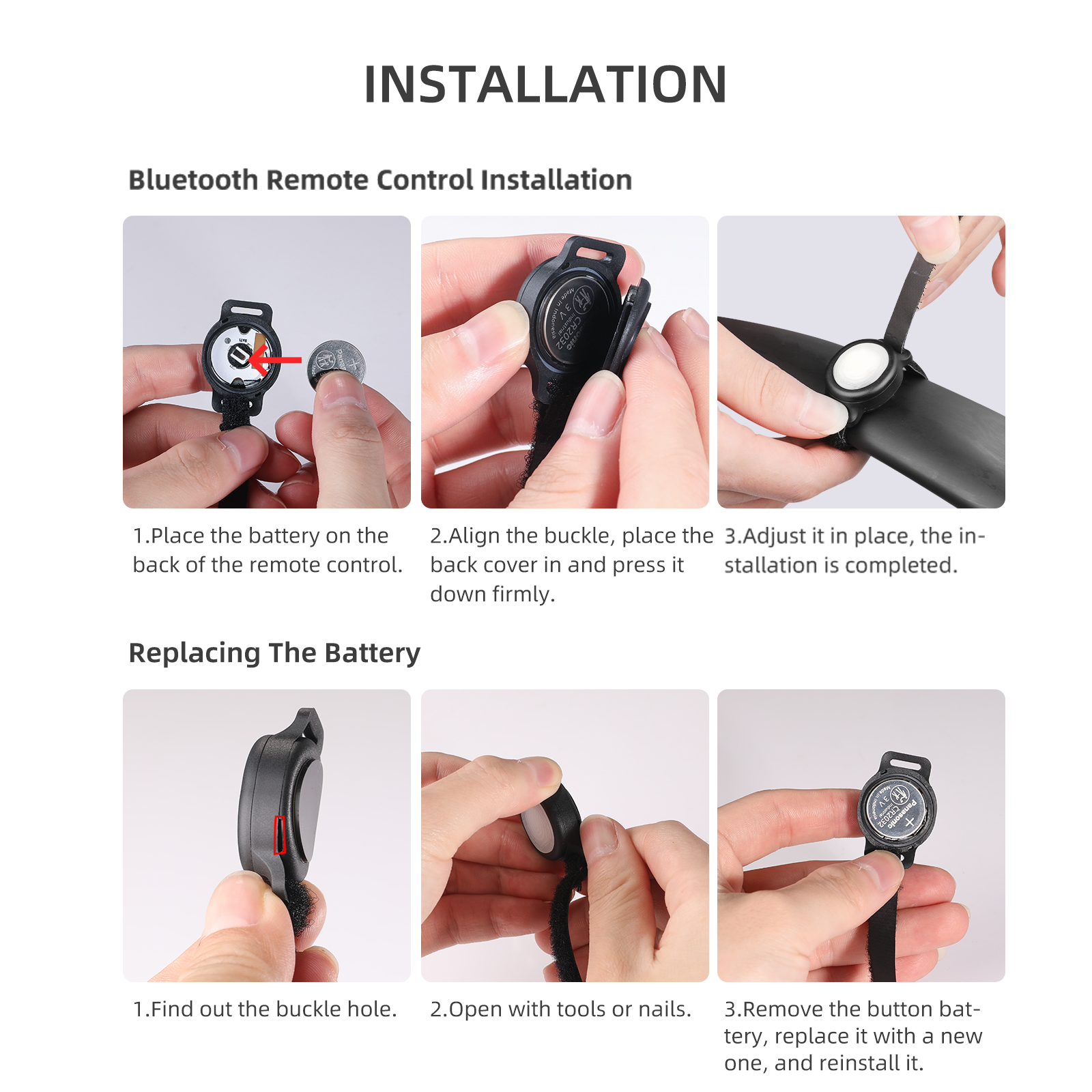 Gaciron R06 Wireless Remote Switch Support Bike Front Light Gaciron KiWI-1200 Only